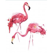 Картина по номерам. Brushme Пара фламинго G472, 40х50 см