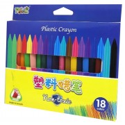 Карандаши восковые CRAYONS DSCN3833-18, 18 цветов