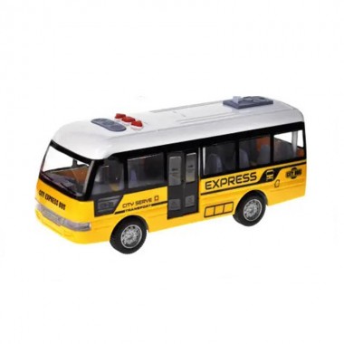 Детский инерционный автобус YM-9907F(Yellow) 19х6,5х8 см