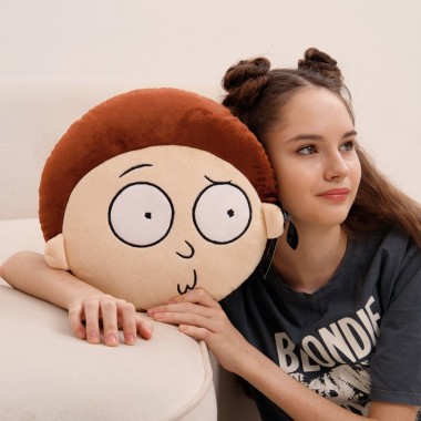 Декоративная подушка лицо Морти Rick and Morty FRMMORPIL22GN002