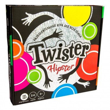Развлекательная игра Twister-hipster Strateg 30325