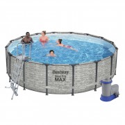 Бассейн каркасный Bestway 5619E (488-122см), 19480 л