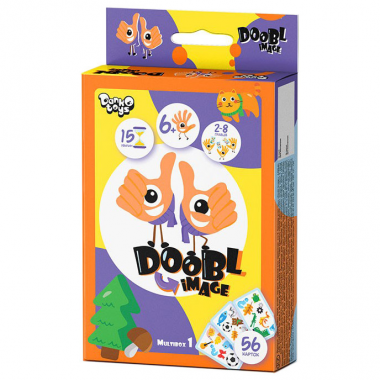 Розважальна настільна гра "Doobl Image" DBI-02-01U укр. мовою