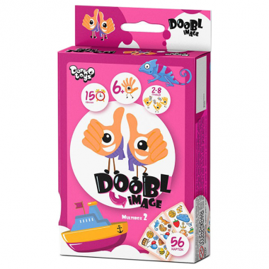 Развлекательная настольная игра Doobl Image DBI-02U на укр. языке