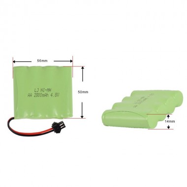Аккумулятор для детских игрушек Ni-MH 4,8V 2800 mAh