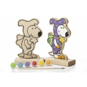 Игра-раскраска Cubika Собачка Волшебник с красками 13838