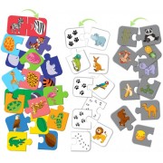 Игра настольная развивающая Парочки Зоопарк ME5032-11 EN