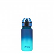 Дитяча пляшка для води LittleBig UZSPACE 3020(Blue-Green) 350 мл, синьо-зелена
