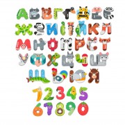 Набор магнитных букв FT 0051 Укр