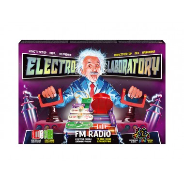 Электронный конструктор Electro Laboratory. Radio+Piano Danko Toys ELab-01-03