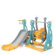 Дитяча гірка-гойдалка WM19087-5 кільце баскетбольне