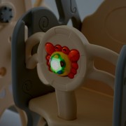 Дитяча гірка-гойдалка WM19087-5 кільце баскетбольне