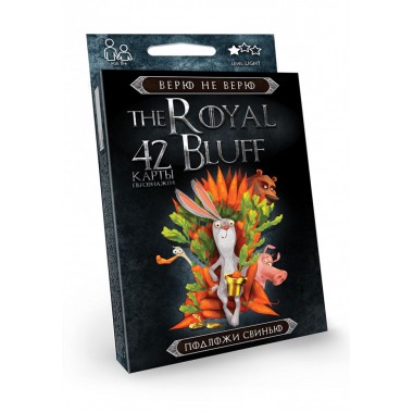 Карточная игра Danko Toys The Royal Bluff укр RBL-01