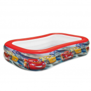 Детский надувной бассейн Тачки 57478 прямоугольные