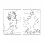 Раскраска Магия цвета. Магический Лес Ранок 1807003 с наклейками