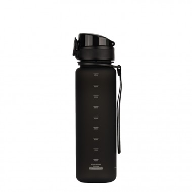 Бутылка для воды UZSPACE 3026(Black) 500 мл, черная