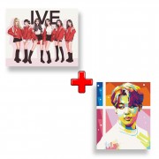 Набір картин за номерами 2 в 1