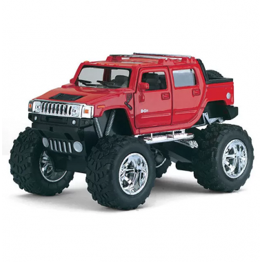 Детская коллекционная машинка HUMMER KT5326W инерционная (Красный)