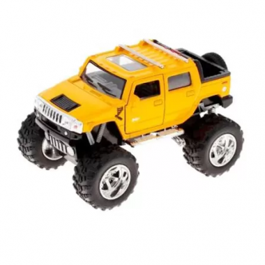 Детская коллекционная машинка HUMMER KT5326W инерционная (Желтый)