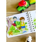 Картонки-развивайки 410023 Первые шаги. На ферме