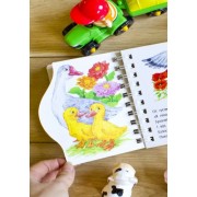 Картонки-развивайки 410023 Первые шаги. На ферме