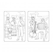 Раскраска Магия цвета. Невероятные приключения Ранок 1807006 с наклейками