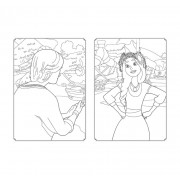 Раскраска Магия цвета. Невероятные приключения Ранок 1807006 с наклейками