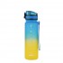 Бутылка для воды UZSPACE 3026(Yellow-Blue) 500 мл, желто-голубая Бутылка для воды UZSPACE 3026(Yellow-Blue) 500 мл, желто-голубая