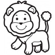 Дитяча книга-розмальовка для малюків