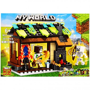 Конструктор Minecraft MG1136D 307 деталей