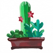 Набор детского творчества Роспись по дереву «Магниты-кактусы» РД-009