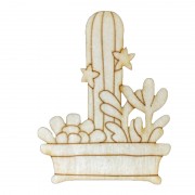 Набор детского творчества Роспись по дереву «Магниты-кактусы» РД-009