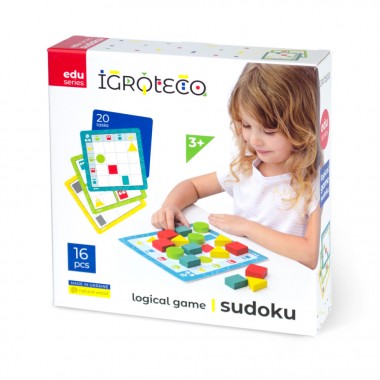 Логическая игра для детей Судоку Igroteco 900514 геометрические фигуры