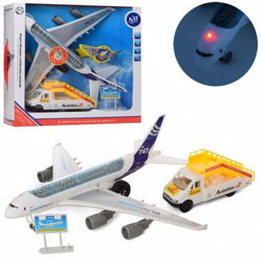 Игровой набор Аэропорт 747-30A  с машинками и самолетом