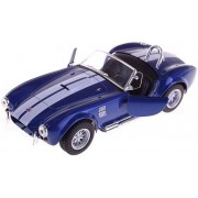 Дитяча колекційна машинка SHELBY COBRA KT5322W інерційна  Синій