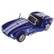 Детская коллекционная машинка SHELBY COBRA KT5322W инерционная (Синий)