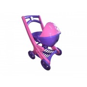 Коляска для ляльок з люлькою 0121/02 пластикова
