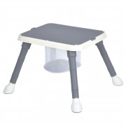 Дитячий стільчик для годування 2 в 1 M 6041 Gray