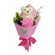Аксессуары для праздника цветы,букет MK 3323(Pink)
