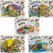 Комплект креативного творчества Danko Toys Росписной конструкор 7184DT
