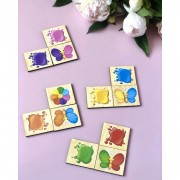 Дерев'яний пазл-сортер