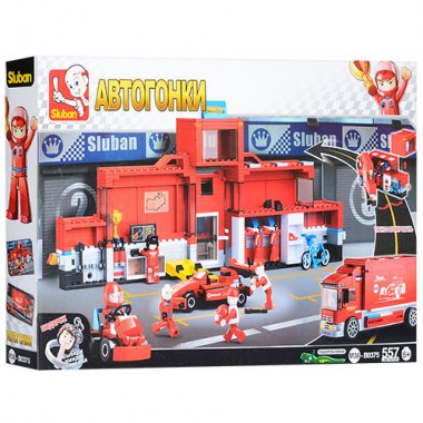 Конструктор гонки Sluban M38-B0375