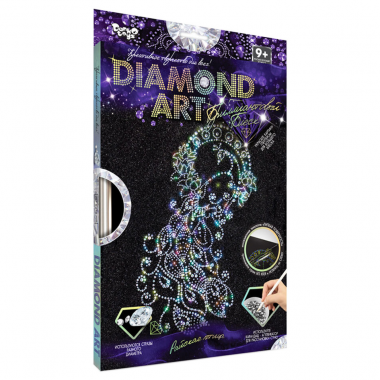 Комплект креативної творчості "DIAMOND ART" DAR-01, 10 видів