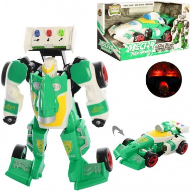Трансформер D622-H04 робот машинка (Зелёная)