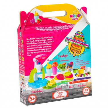 Детский набор для творчества "Мистер тесто - Ice paradise" 71502, 24 предмета Детский набор для творчества "Мистер тесто - Ice paradise" 71502, 24 предмета