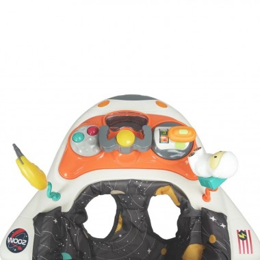 Ходунки дитячі ME 1089 Space з брязкальцями, 63 x 59 x 59 см