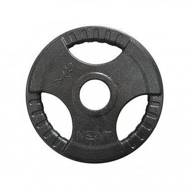 Диск тяжелоатлетический с хватами TI-N-010, 10 кг