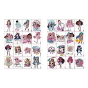 Раскраска со стикерами