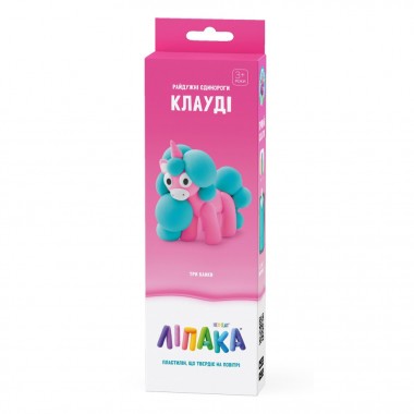 Набір самозатвердіючого пластиліну Райдужні єдинороги Крауді ЛІПАКА 30138-UA01