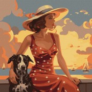 Набір картин за номерами 2 в 1 Ідейка